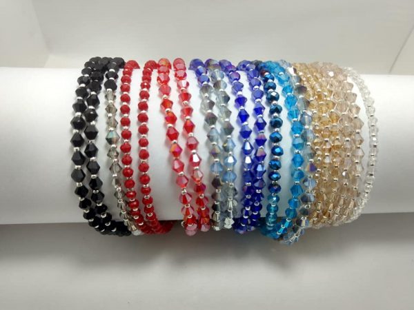 Pulsera con cristales