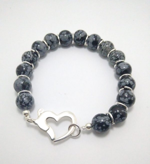 Pulsera piedras naturales cierre tiffany