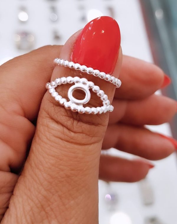 Anillo ojo bolitas