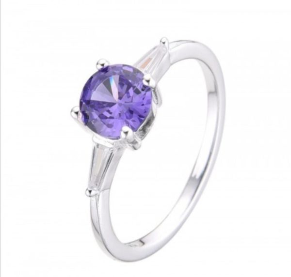 Anillo Cira violeta/turquesa /azul/rojo - Image 3