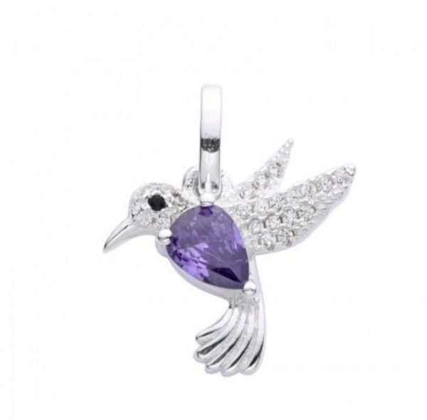 Dije colibri premium ( azul/violeta) - Image 2