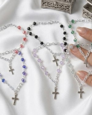 Denario cristal pulsera