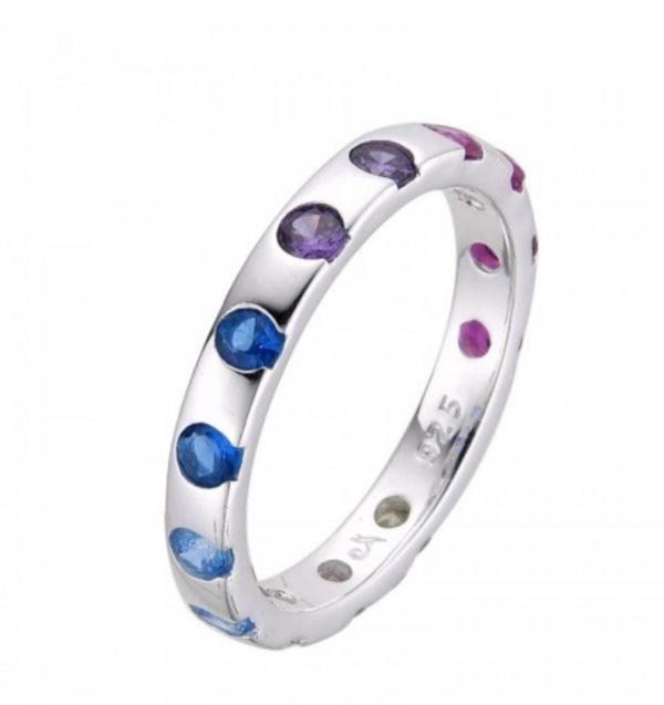 Anillo multicolor