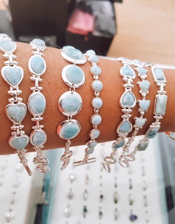 Pulseras Larimar