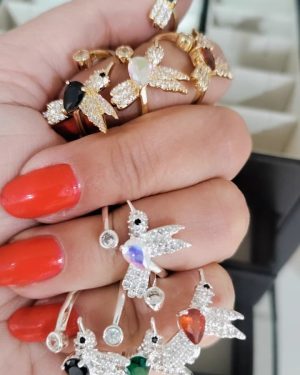 Anillo colibri