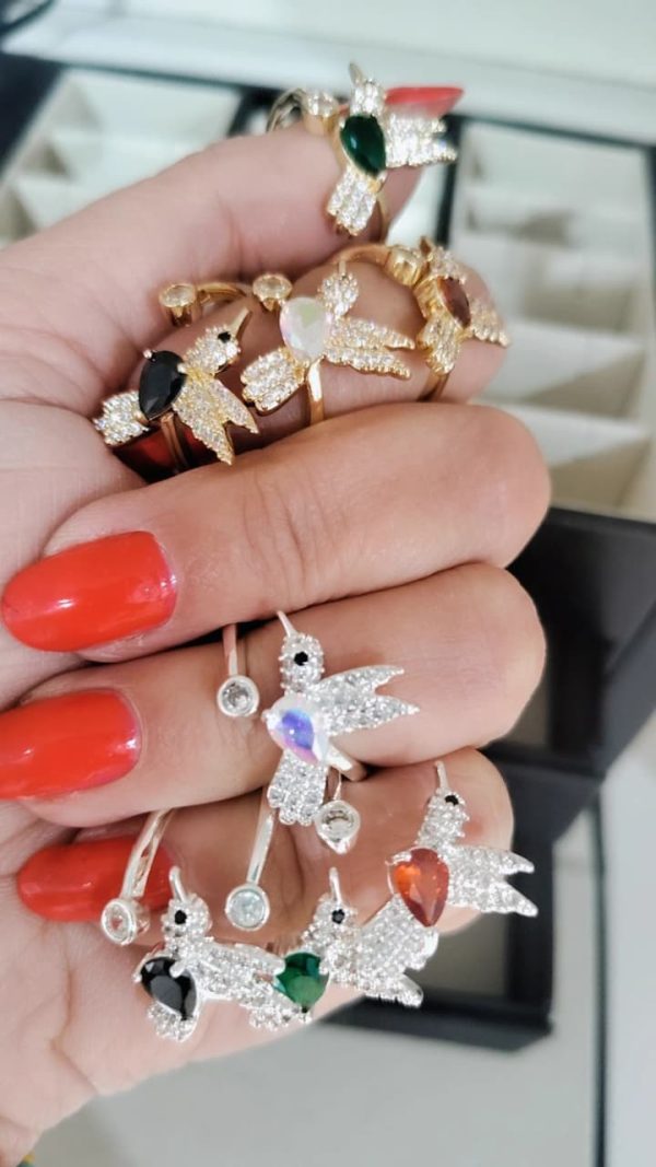 Anillo colibri
