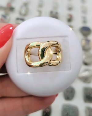 Anillo Dolce dorado