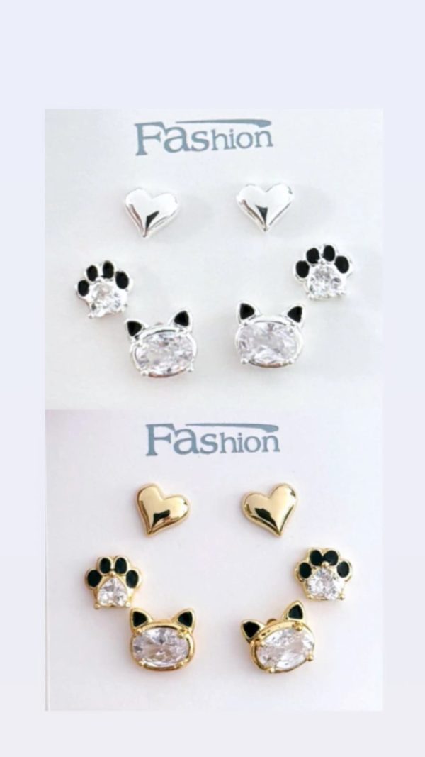 Aros x 3 pares