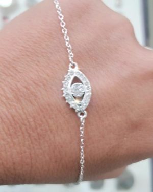 Pulsera ojo brillante