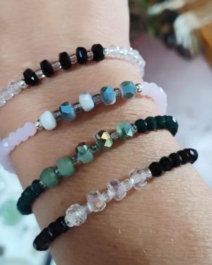 Pulsera cristales Aura
