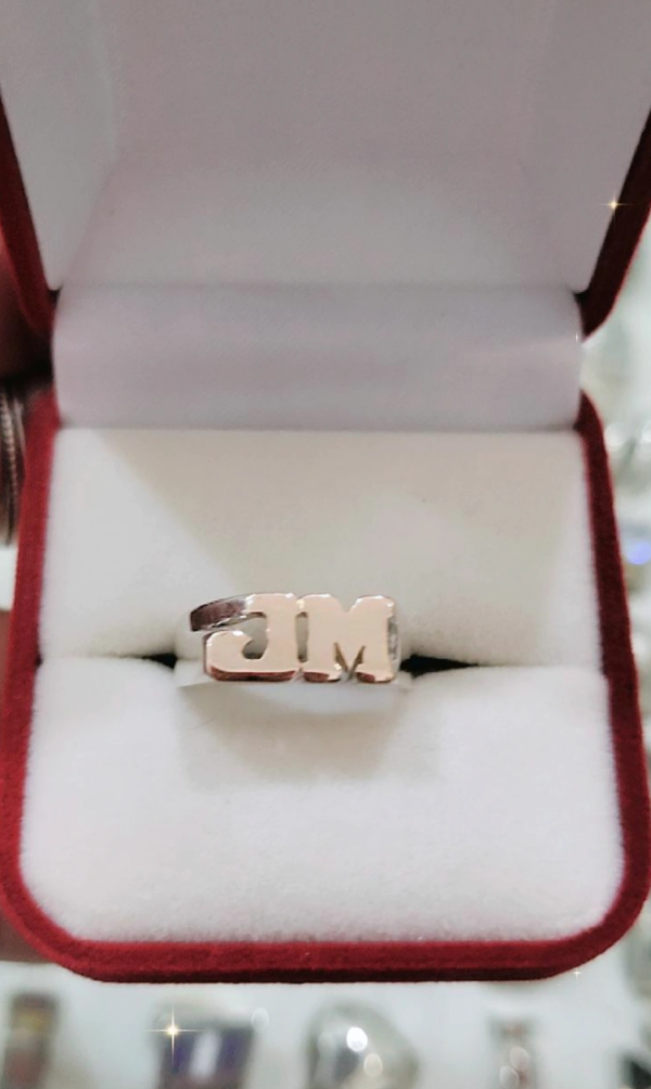 Anillo doble inicial - Image 2