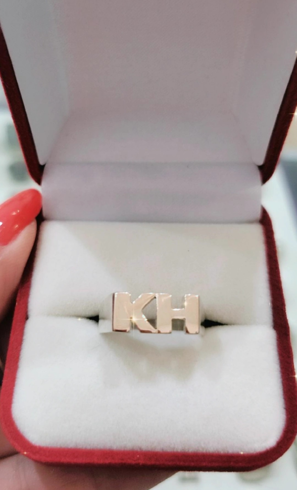 Anillo doble inicial - Image 3