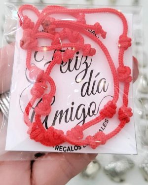 Set 2 Pulseras amistad 7 nudos