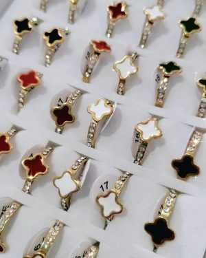 Anillos Van Cleef dorados