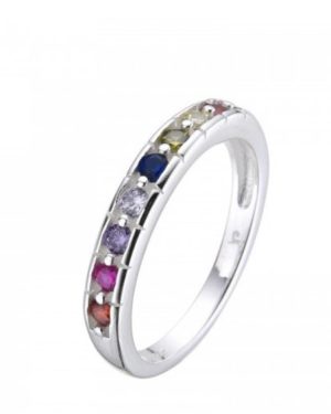 Anillo sinfin multicolor