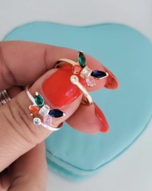 Anillo mariposa color