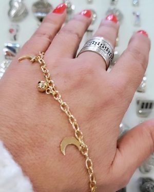 Pulsera con lunas