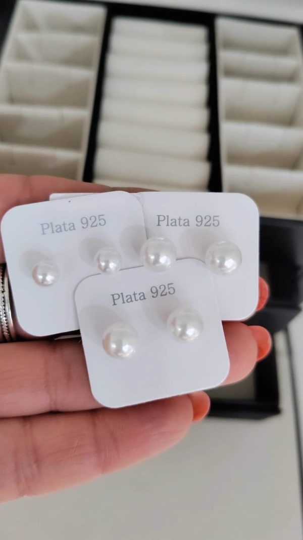 Aros perlas