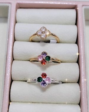 Anillo flor