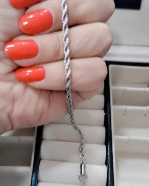 Pulsera turbillon con extension
