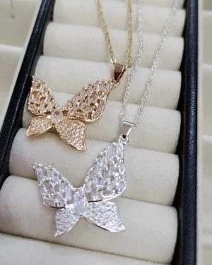 Collar Mariposa real