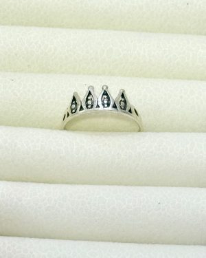 Anillo corona black