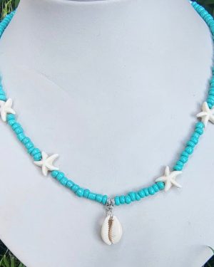 Collar mar y arena