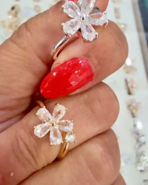 Anillo Snow giratorio