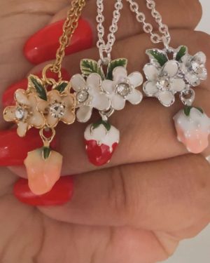 Collar frutilla