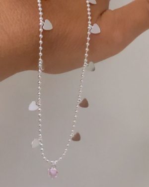 Choker corazones