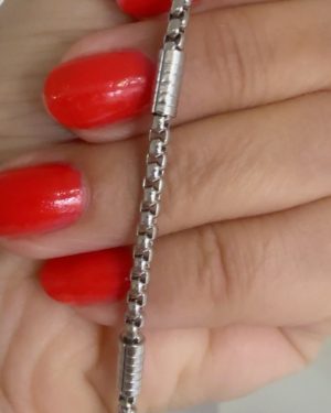 Pulsera rolo con barrita