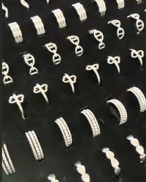 Kit x 5 anillos surtidos