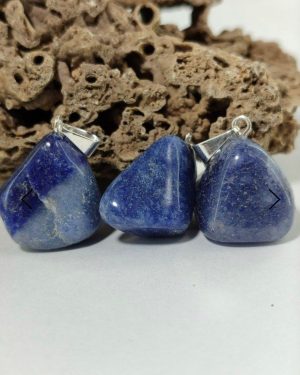 Dije Cuarzo azul (con explicacion)
