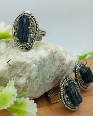 Anillos Piedras Alpaca