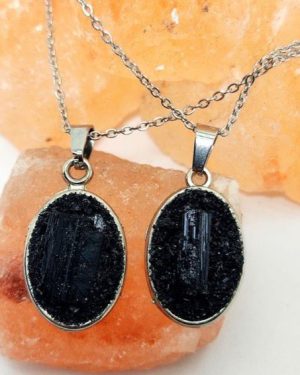 Collar Turmalina oval