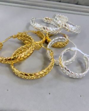 Argollas espiga