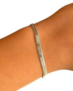 Pulsera snake estrellas