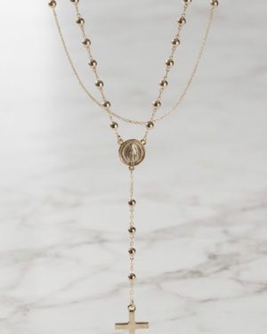 Rosario 4 mm 45 cm