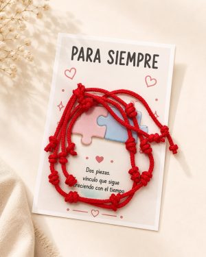 Set 2 Pulseras 7 nudos