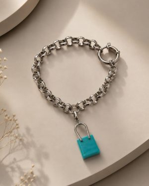 Pulsera rolo con carterita