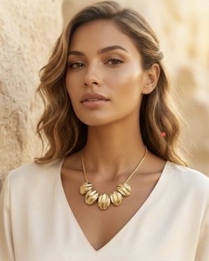 Collar donas dorado o blanco