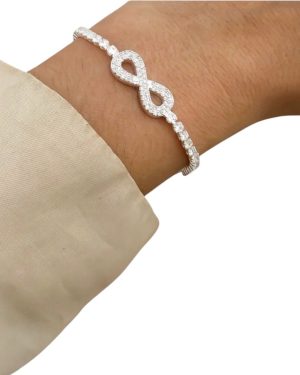 Pulsera infinito ajustable
