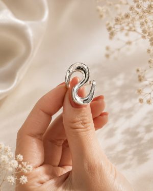 Anillo Wave ajustable