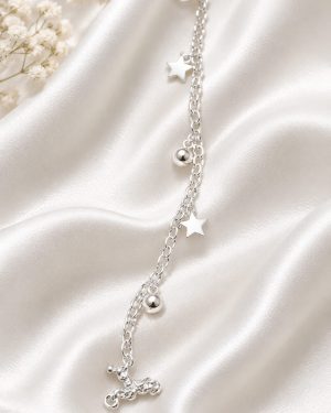 Pulsera estrellas y bolitas