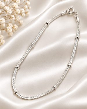Pulsera clapton con bolitas