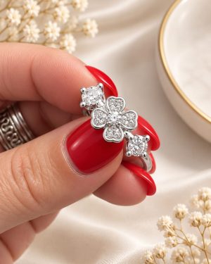 Anillo flor