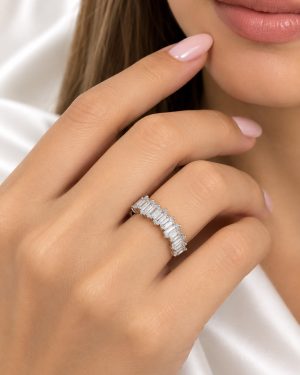 Anillo baguettes