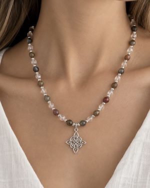 Collar nudo de brujas